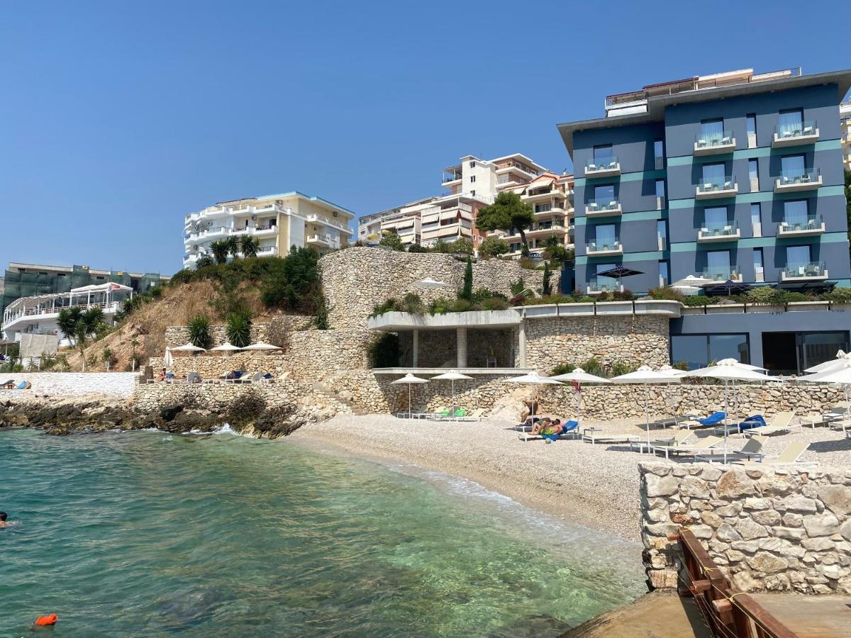 Apartment With Huge Sea View Balcony Saranda Kültér fotó