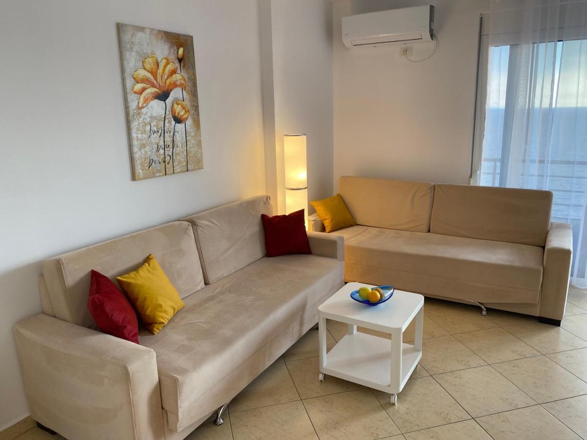 Apartment With Huge Sea View Balcony Saranda Kültér fotó